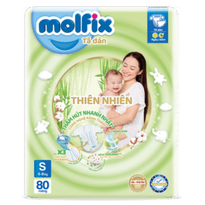 Bỉm tã dán Molfix Thiên nhiên