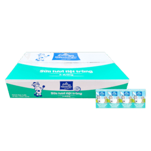 Thùng Sữa tươi tiệt trùng Oldenburger ít đường 110ml (lốc 4 hộp)
