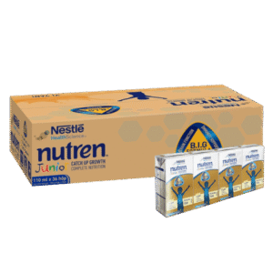 Thùng Thực phẩm dinh dưỡng y học Nutren Junior 110ml (1 -10 tuổi) (Lốc 4 hộp)